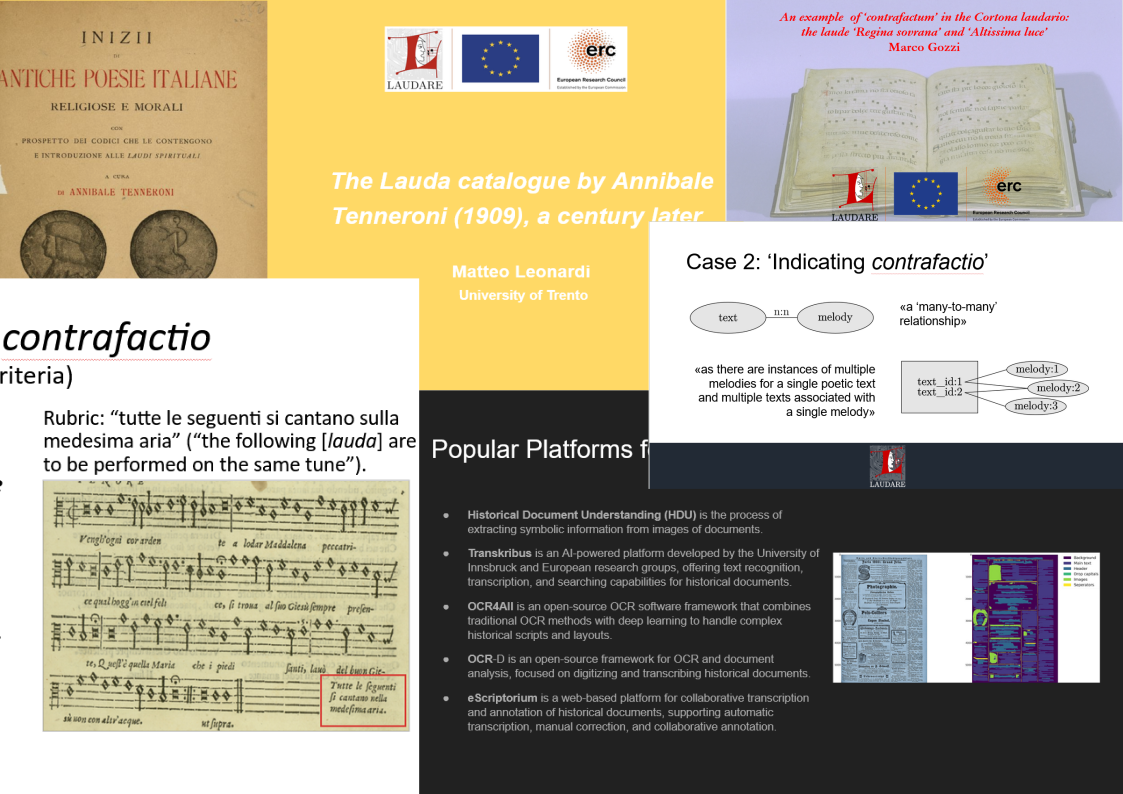 LAUDARE at the conference “Contrafact in the Middle Ages”