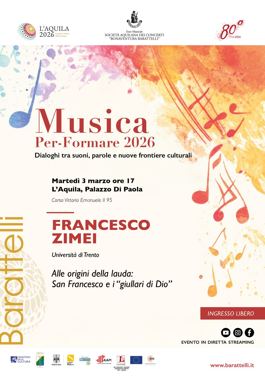 A Journey to the wellspring of Sacred Song with Francesco Zimei